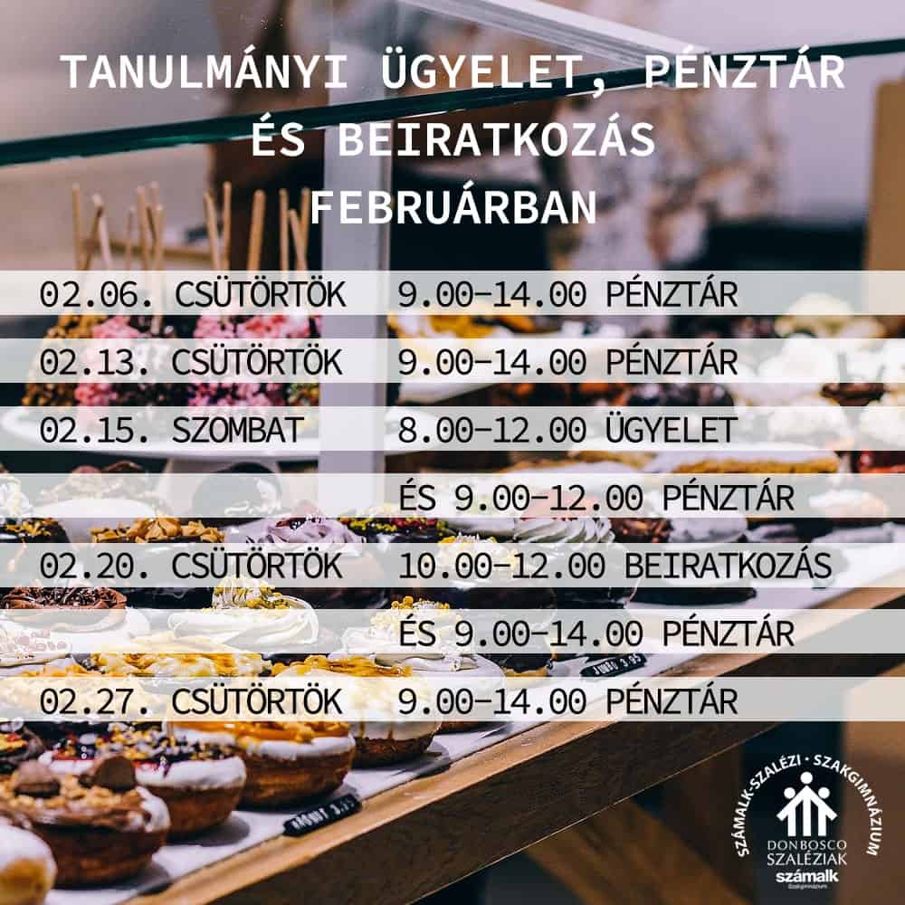 februári ügyelet